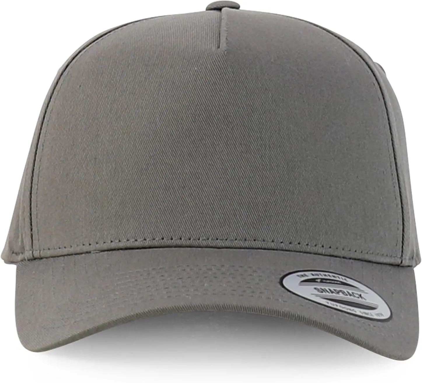 XXL Oversize 5 Panel Curved Bill Retro Style Snapback Cap