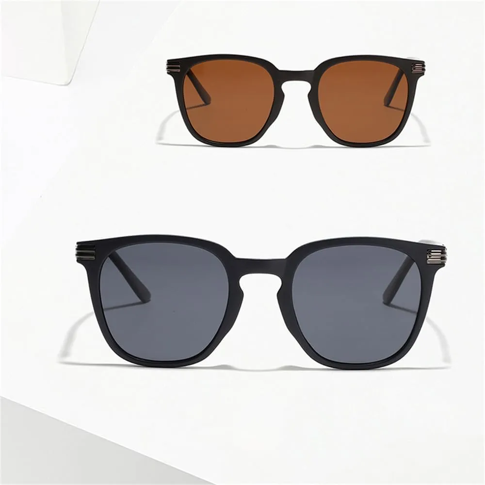 ZIUTNSAV-Frame Sunglasses For Men Retro Style Polarized Sun Glasses For Women Uv400 Ultralight