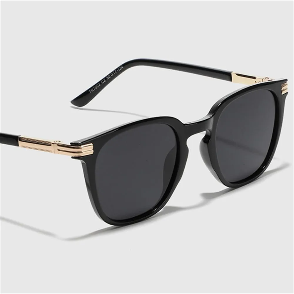 ZIUTNSAV-Frame Sunglasses For Men Retro Style Polarized Sun Glasses For Women Uv400 Ultralight